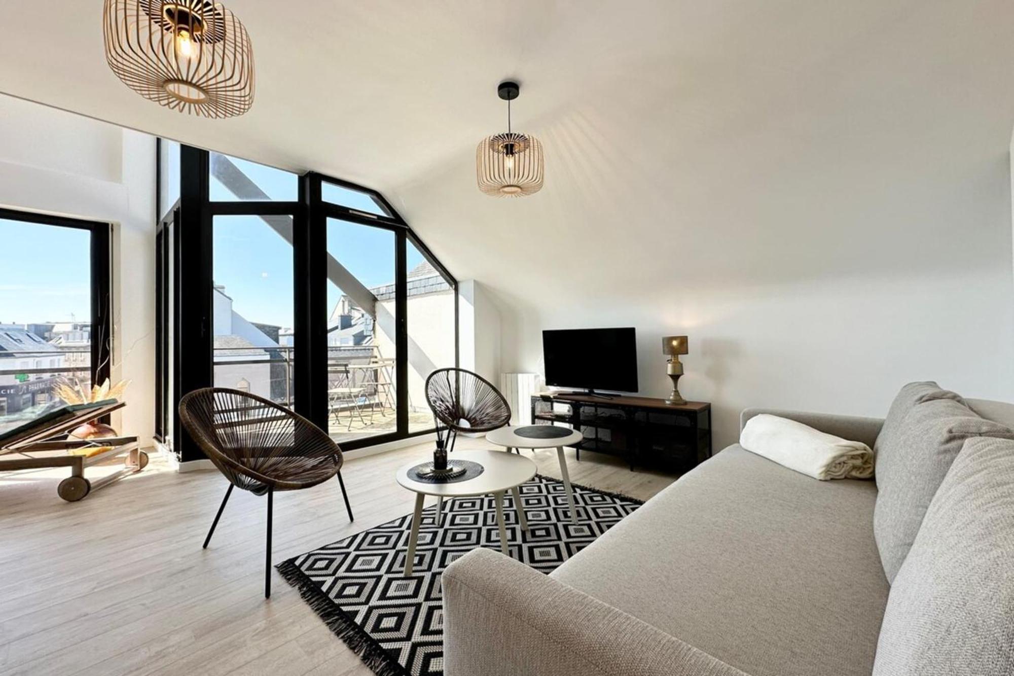 T2 Neuf Top Cocooning Terrasse - Face A La Mer Ploemeur Exteriör bild